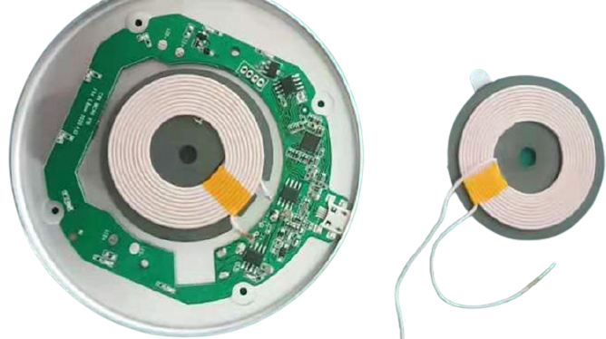 Kabellose Ladespule mit PCB-Wireless-Ladespuleninduktor